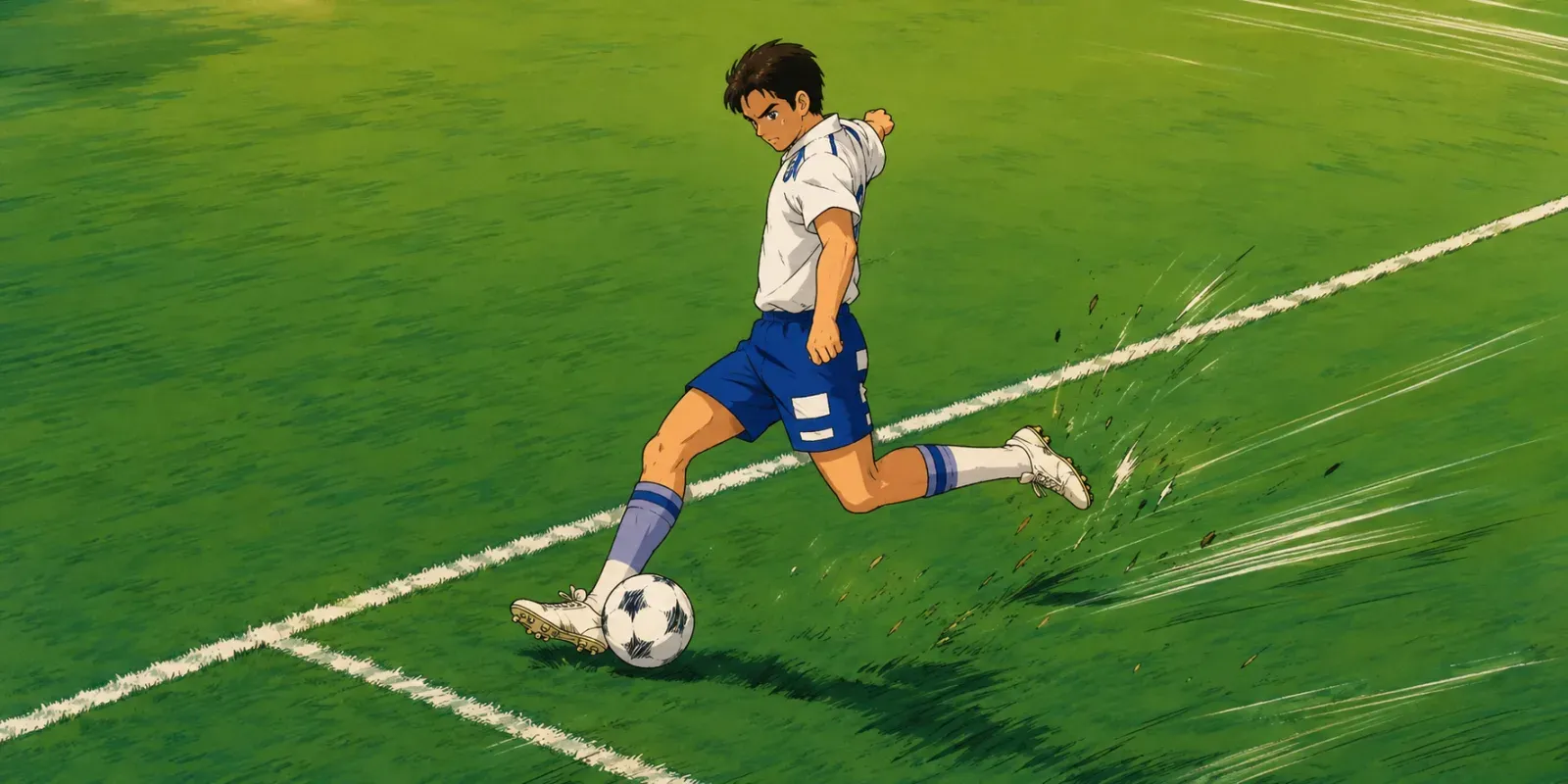 Ilustración estilo anime futbolístico para El Getafe ficha a Francho Serrano, que llega del Zaragoza y firma hasta 2029
