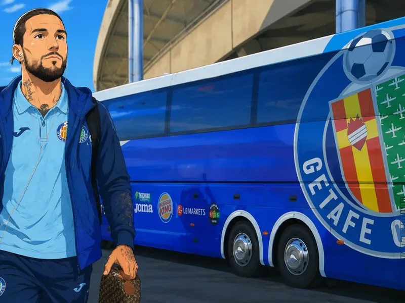 Ilustración estilo anime futbolístico para Gudelj, inscrito en LaLiga y convocado para El Sadar: Abqar y Mario Martín se quedan fuera